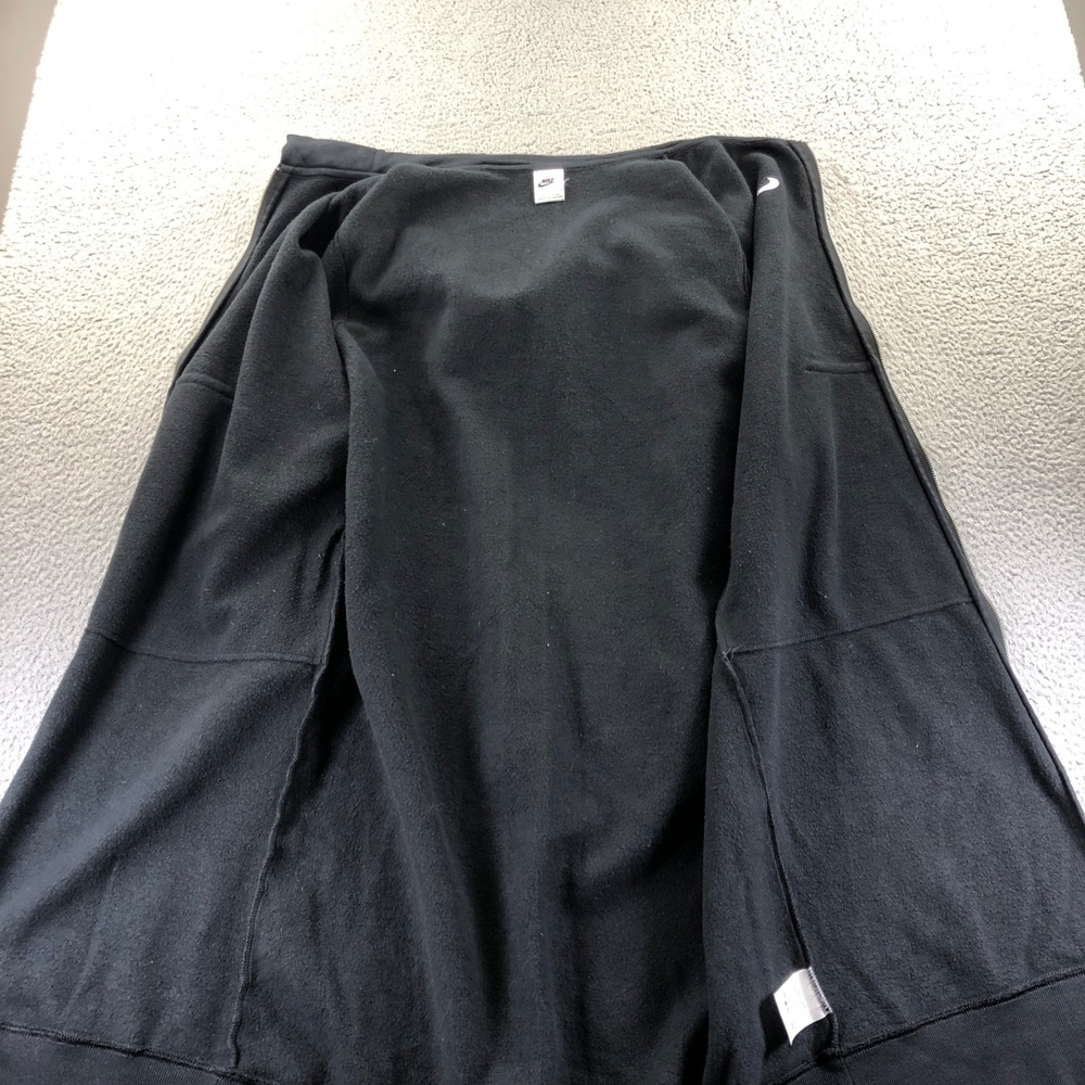 Nike Hoodie Womens Medium Black Phoenix Long Oversized Sportswear Full Zip - Picture 5 of 12